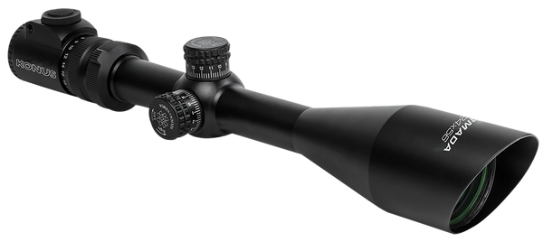Konus 7166 Armada  Rifle Scope Black 6-24x56mm Dual Illuminated Red/Blue Engraved Fine Crosshair Reticle