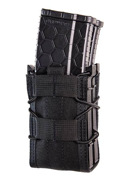 High Speed Gear 132R10BK TACO X2R Mag Pouch Black Nylon MOLLE Mount