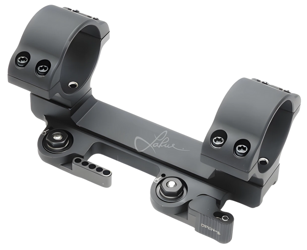 Larue Tactical LT913193034 In Line  Black 34mm Tube 0 MOA