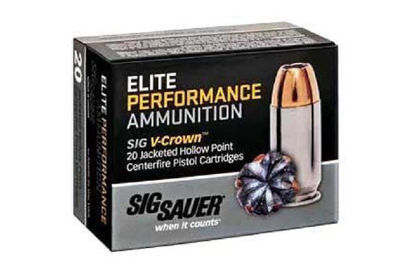 Sig Sauer Ammunition ELITE VCROWN .380ACP 90 Grain