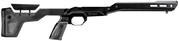 Mdt Sporting Goods Inc 107835BCF HNT26 Chassis System Black Carbon Fiber Fits Howa 1500 SA/ Weatherby Vanguard Compatible w/ AICS Mags Short Action ARCA
