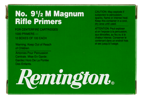 Remington Ammunition 22622 Centerfire Primers Reloading Magnum Rifle Multi Caliber