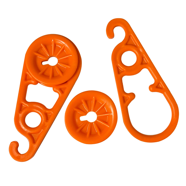 AccuSharp 1008C Super Snaps  Orange 7.80" Long XL 15 Pack
