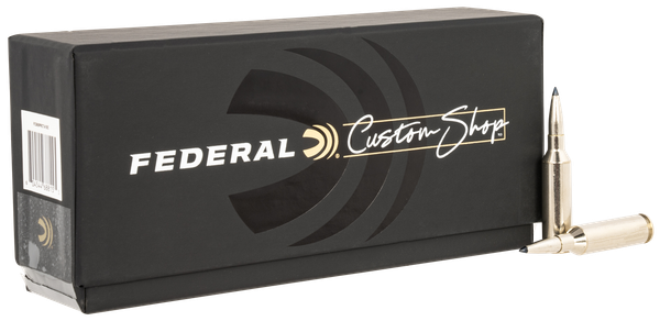 Federal FCS65PRCTA1SC Custom Rifle Ammo Custom Shop 6.5PRC 130gr Terminal Ascent 20/Box