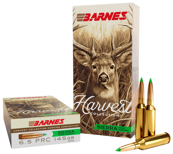 Barnes Harvest 6.5 PRC 145gr - Tipped Gameking 20rd 10bx/cs