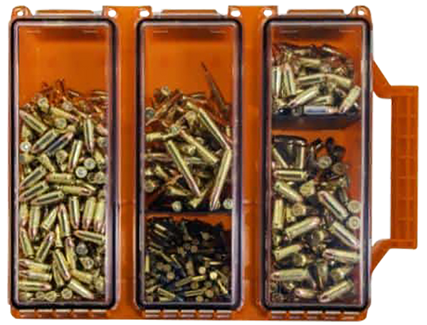 Berry's 88664 Tri-Can Triple Ammo Can Orange Plastic