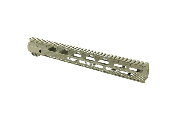Timber Creek Outdoors G10HGF Greyman  Aluminum 10" M-LOK Handguard for AR-15