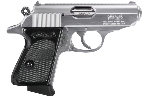 Walther Pistol -  PPK - .380 ACP - Stainless - 4796001