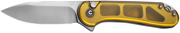 Civivi Knife Elementum Ii 2.96 - " Polished Ultem/satin Bttn Lk