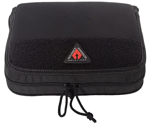 Advance Warrior Solutions SPC10 Single Pistol Case  10" Long Black Durable Soft Fabric Compatible w/ Most Standard Sized Pistols