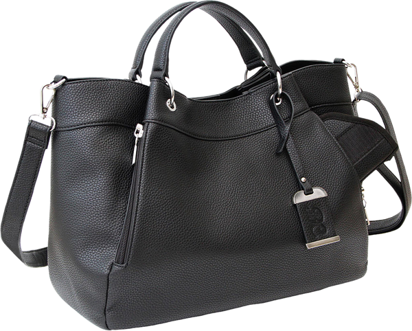 BDOG BDP-085     SATCHEL STYLE PURSE W/HLSTR  BLK