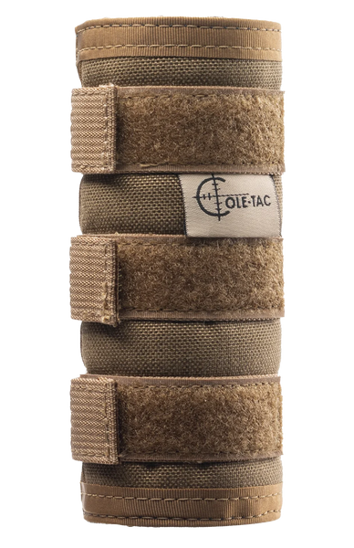 Cole-tac HTP102 HTP Suppressor Cover Fits 6" Long Coyote Brown