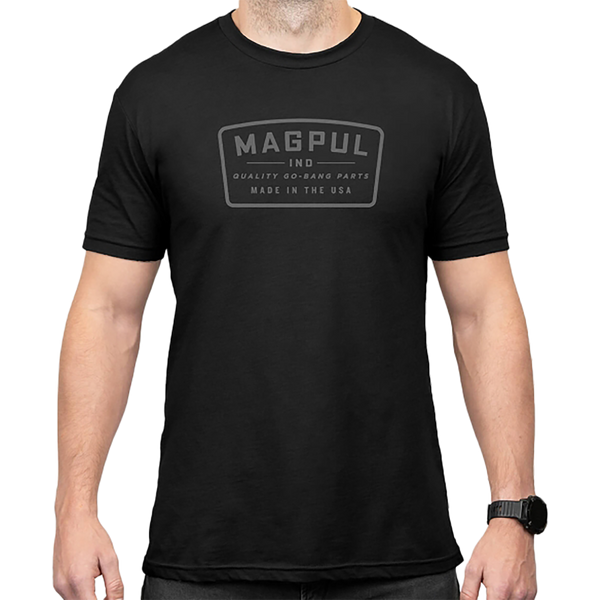 Magpul MAG1526-001-2XL Go Bang Parts  Black Cotton/Polyester Short Sleeve 2XL