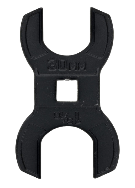 Wheeler 1199467 Barrel Nut Crowfoot Wrench Black Steel
