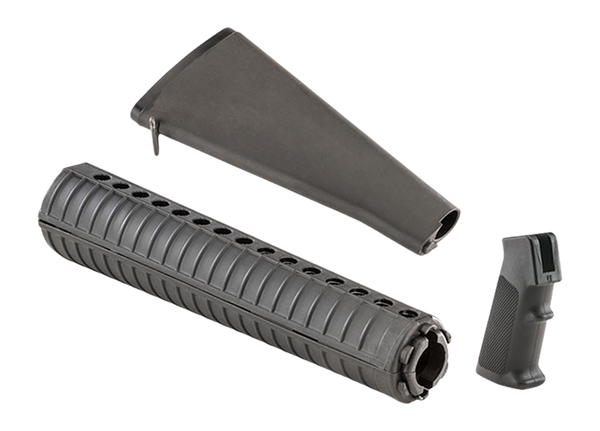 LUTH-AR FK-A2      COMPLETE A2 RIFLE FURN KIT BLK