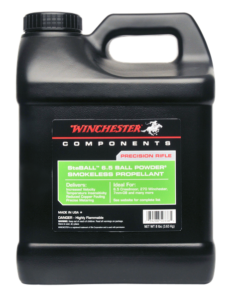 Winchester Powder Staball 6.5 - 8lb Can !