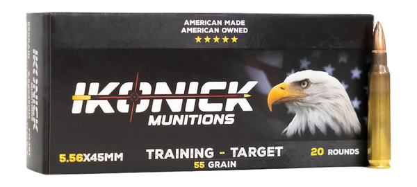 Ikonick Usa 5.56 55gr FMJ - 20rd 25bx/cs