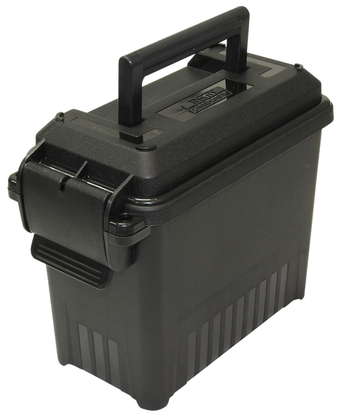 MTM Case-Gard AC1540 Ammo Can Mini Multi-Caliber Black Polypropylene