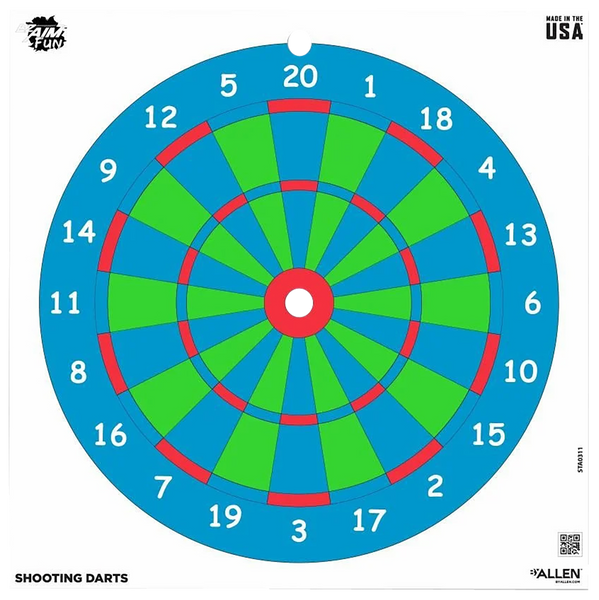 EZ-Aim 15640 Triggering More Fun  Wall Paper Handgun Works w/Handgun/Shotgun/Airsoft Gun/BB Guns/Pellet Gun 12 x 12 Multi-Color 9 Pack