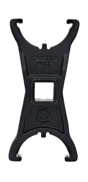 Wheeler 1199468 Castle Nut Crowfoot Wrench Black Steel