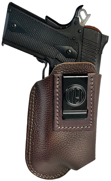 1791 Gunleather ORLBFCD3LBRWL Optic Ready Light Bearing Fair Chasing IWB Size 03 Brown Left Hand