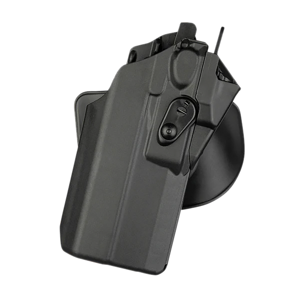Safariland 7378rds28325411 7378-7TS-ALS  Black SafariSeven Fits Glock19 Gen 5 Compatible w/ SureFire X300U Belt Loop/Paddle Mount Right Hand