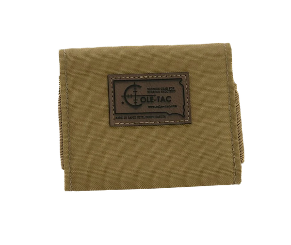 Cole-tac HW1002 Hunter Ammo Wallet Coyote Brown Cordura Capacity 10rd