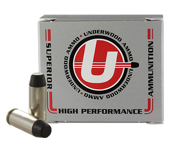 Underwood 10mm 220gr Hard Cast - Lead-fn 20rd 10bx/cs