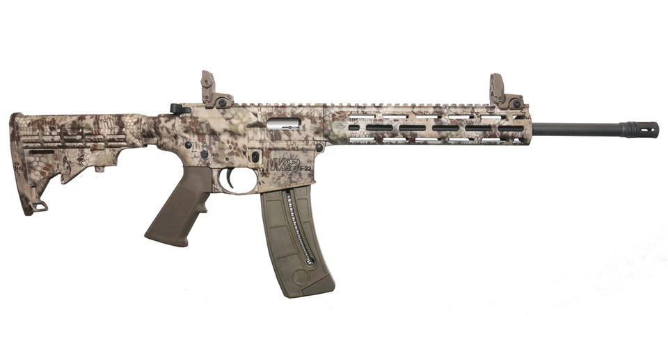 Smith & Wesson M&P 1522 Sport .22 lr Kryptek Highlander 10211 Abide Armory