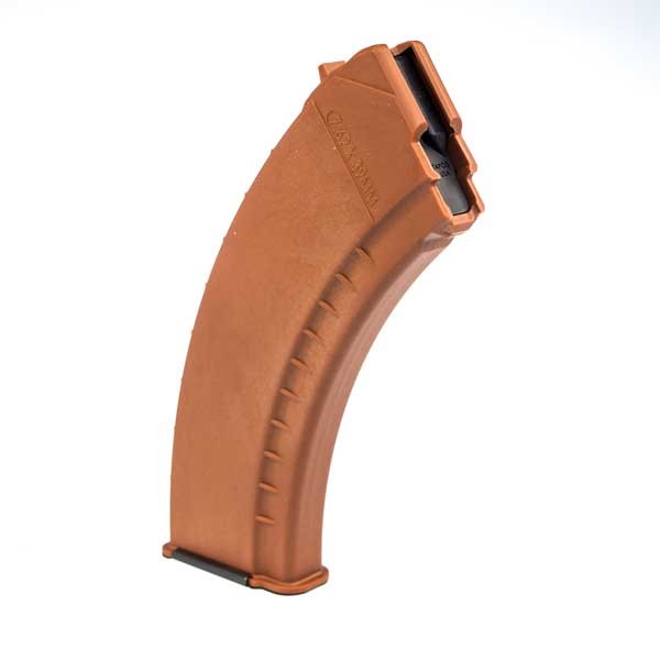 AK-47 MAGAZINE 7.62X39MM 30 ROUND ORANGE POLYMER TAPCO MAG - Abide