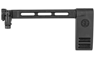 SIG SAUER PCBストック 黒 実物 Sig Sauer Stabilizing Brace - PCB - PCB-X-FOLD-BLK - Abide Armory