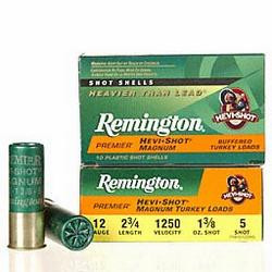 remington turkey gauge shot hevi ammo rounds climags oz box