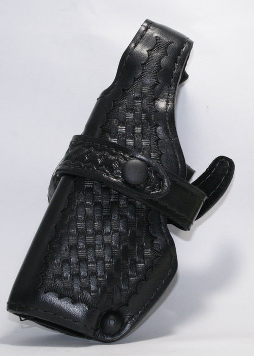 Safariland Basketweave Leather Duty Holster Glock 4.5" BBL 17, 22, 4