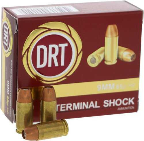 DRT Ammo - 9mm - 85gr JHP Terminal Shock - 20rd/box - Abide Armory