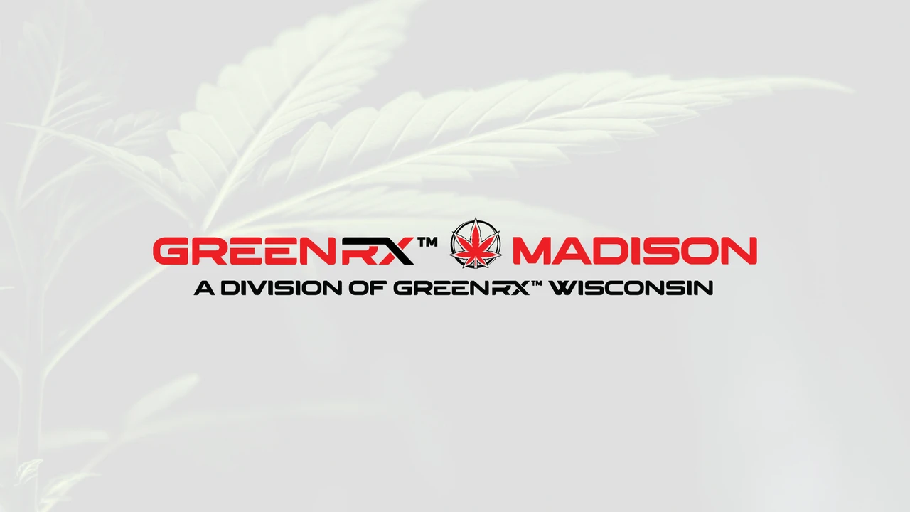 GreenRX Madison Wisconsin THC Dispensary logo - a division of GreenRX Wisconsin