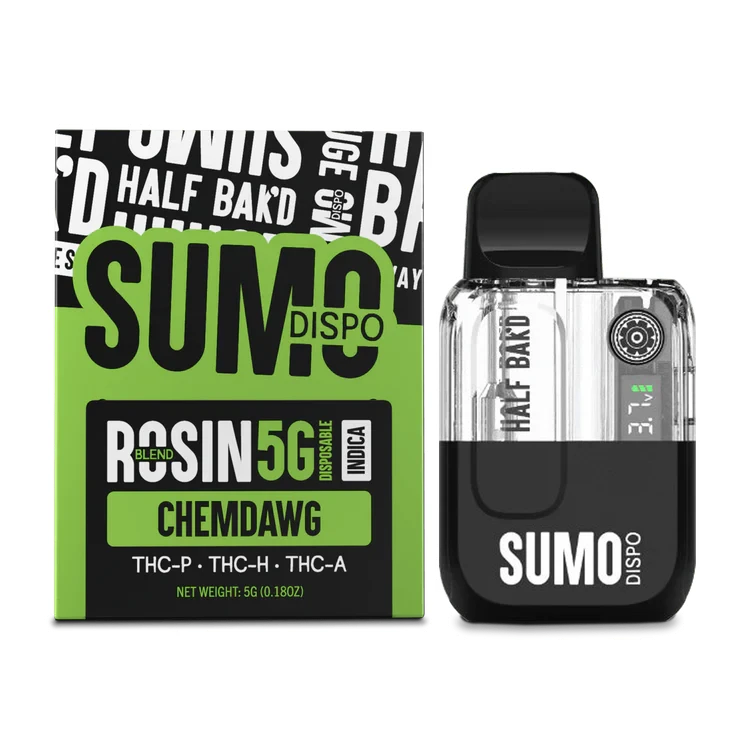 green vape and smoke SUMO Chemdawg 5g THCA Disposable FLAVOR:CRANBERRY GRAPE Vaping: How popular are nicstrength:20mg