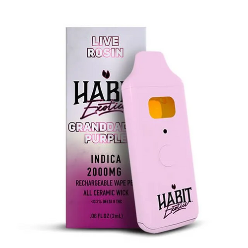 THCA Habit Live Rosin Vape Madison WI