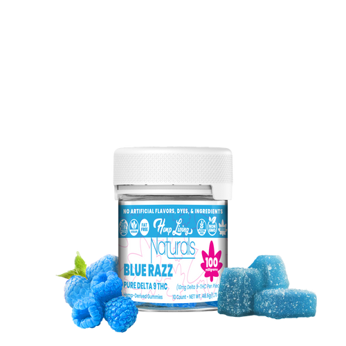 Small Container of Delta 9 Gummies