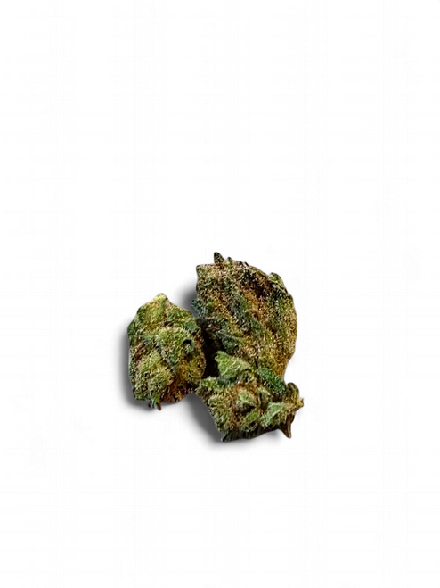 One ounce bag of Candy Punch Smalls THC-A sativa dominant hybrid flower at GreenRX Madison flagship dispensary.