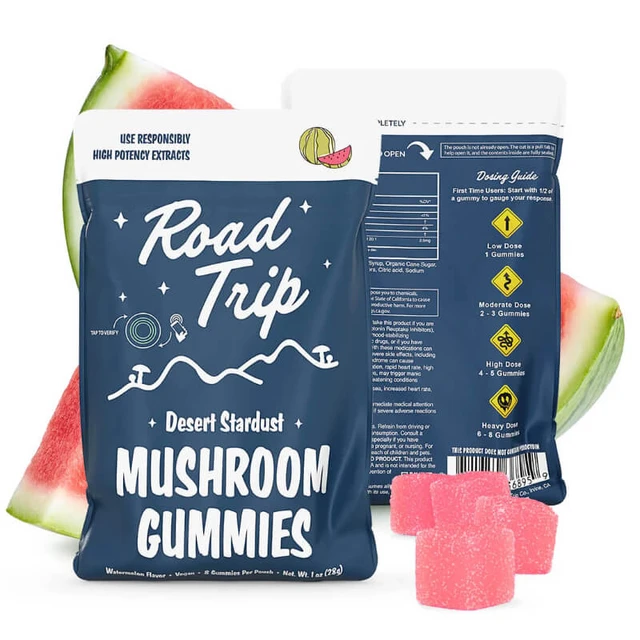 Mushroom gummies from the expanded mushroom edibles selection at GreenRX Madison WI