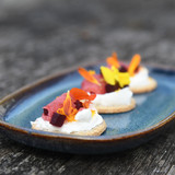 Beetroot cured Gravadlax