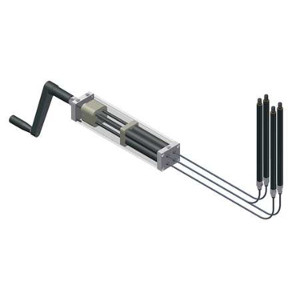 Easymotion 12" Hydraulic Lift System w/ Hand Crank