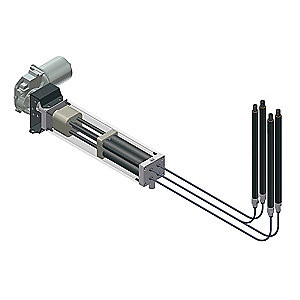 Easymotion 12" Hydraulic Lift System w/ Hand Crank