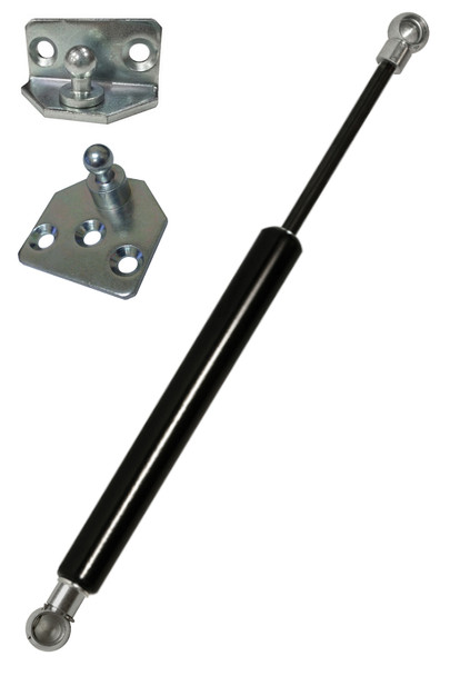 Marine Standard Kit 20" | Stroke: 7.87" (200mm) | Extended length: 19.72" (501mm) | Force: 15lbs to 290lbs (67N - 1290N) | Includes brackets