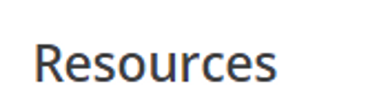 Resources