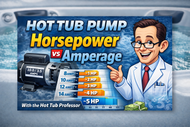 Horsepower vs Amperage: The Truth About Hot Tub Pumps