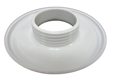 2 5/8" Garden Tub Jet Face Slimline Smooth White