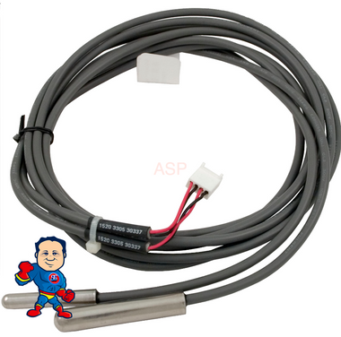 Sensor Set, Balboa, 96" Temp 3/8"diameter, 31" Hi Limit 1/4"diameter, 4-pin