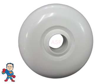 2 1/2" Eyeball Fitting HydraBaths Smooth White Bath Tub