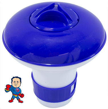 Tablet Dispenser, 1" Tabs, Floating